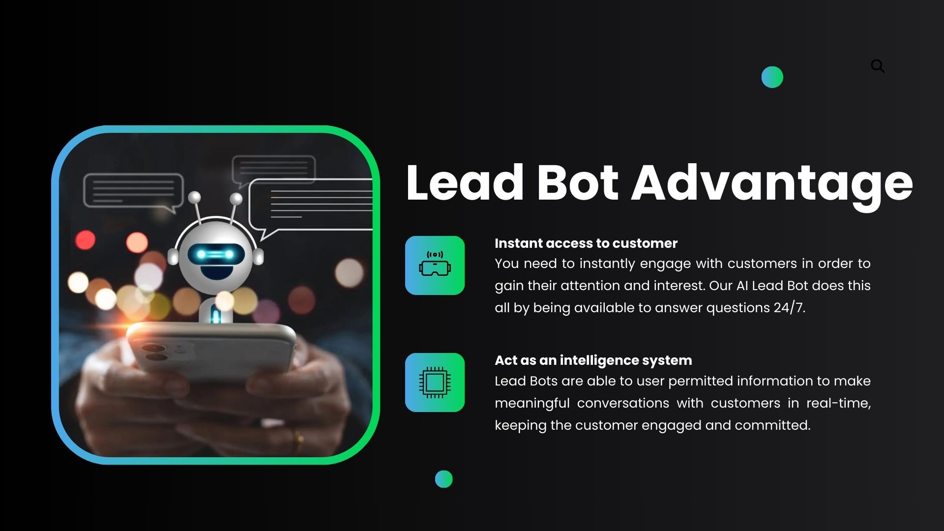 Lead Bot Advantage
