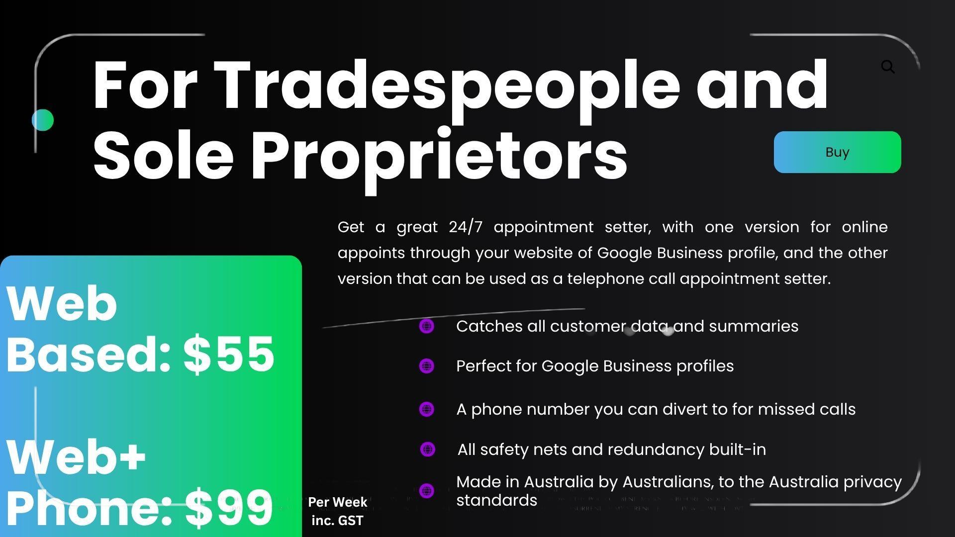 AI for Tradesmen and Sole Proprietors